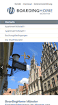 Mobile Screenshot of boardinghome-muenster.de